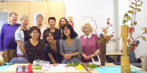 Ikebana class in London